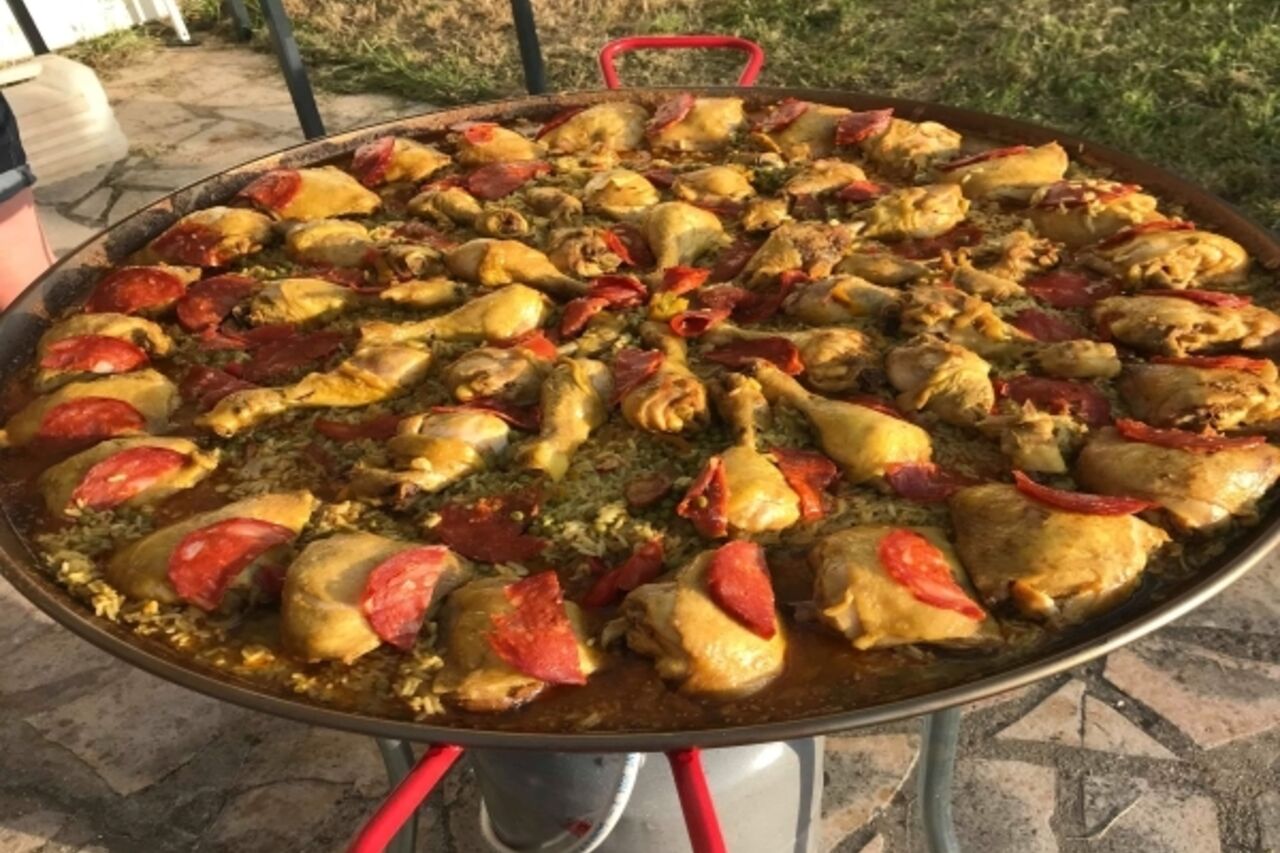 Paella au Poulet