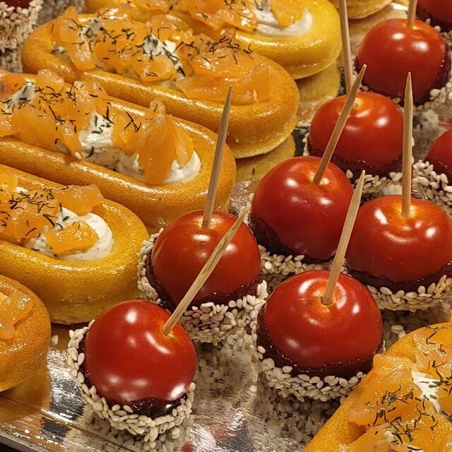 Tomates d'amour et Barquette de Saumon