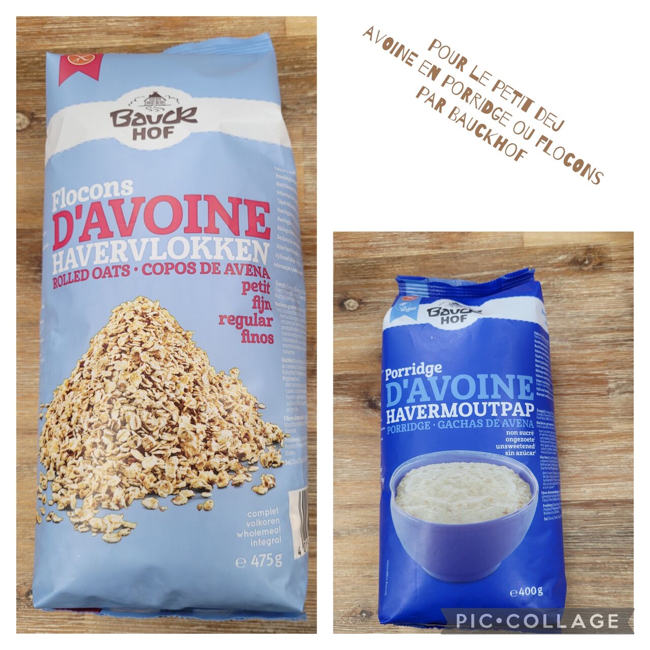 les produits Bauck Hof p'tit dej disponibles en boutique !