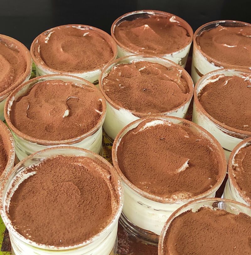 Tiramisu bolo de maria