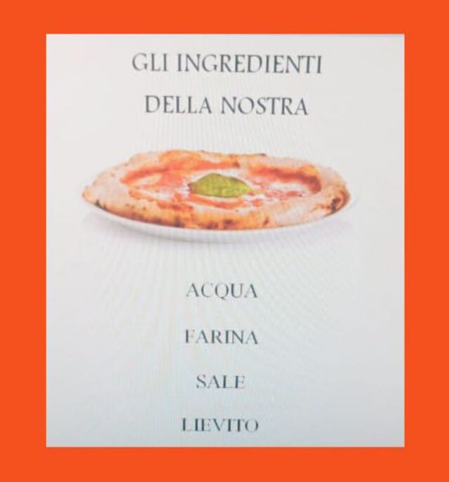 Impasto pizza 