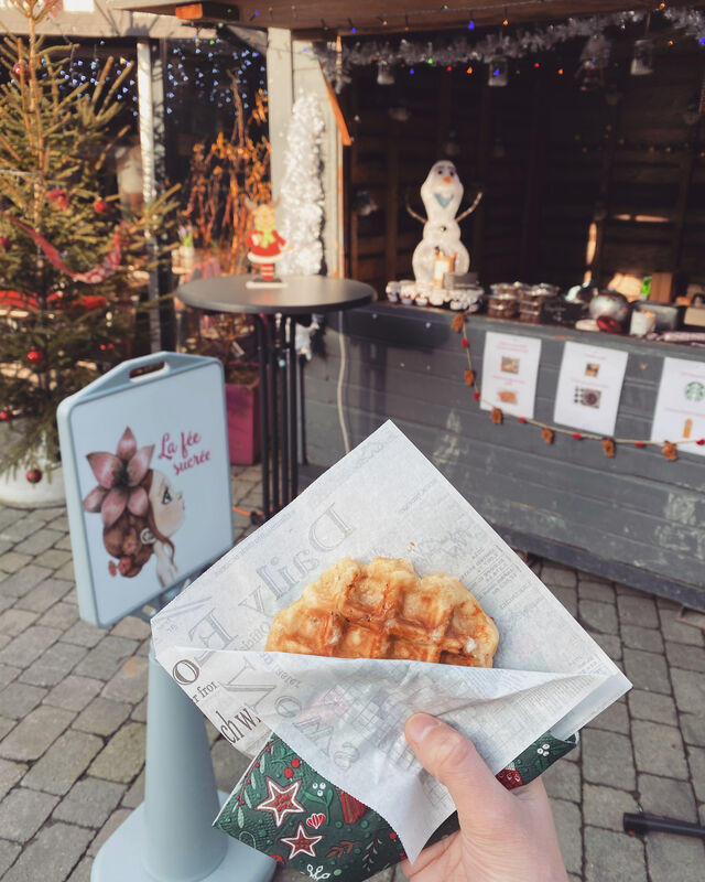 Une gaufre ? ?