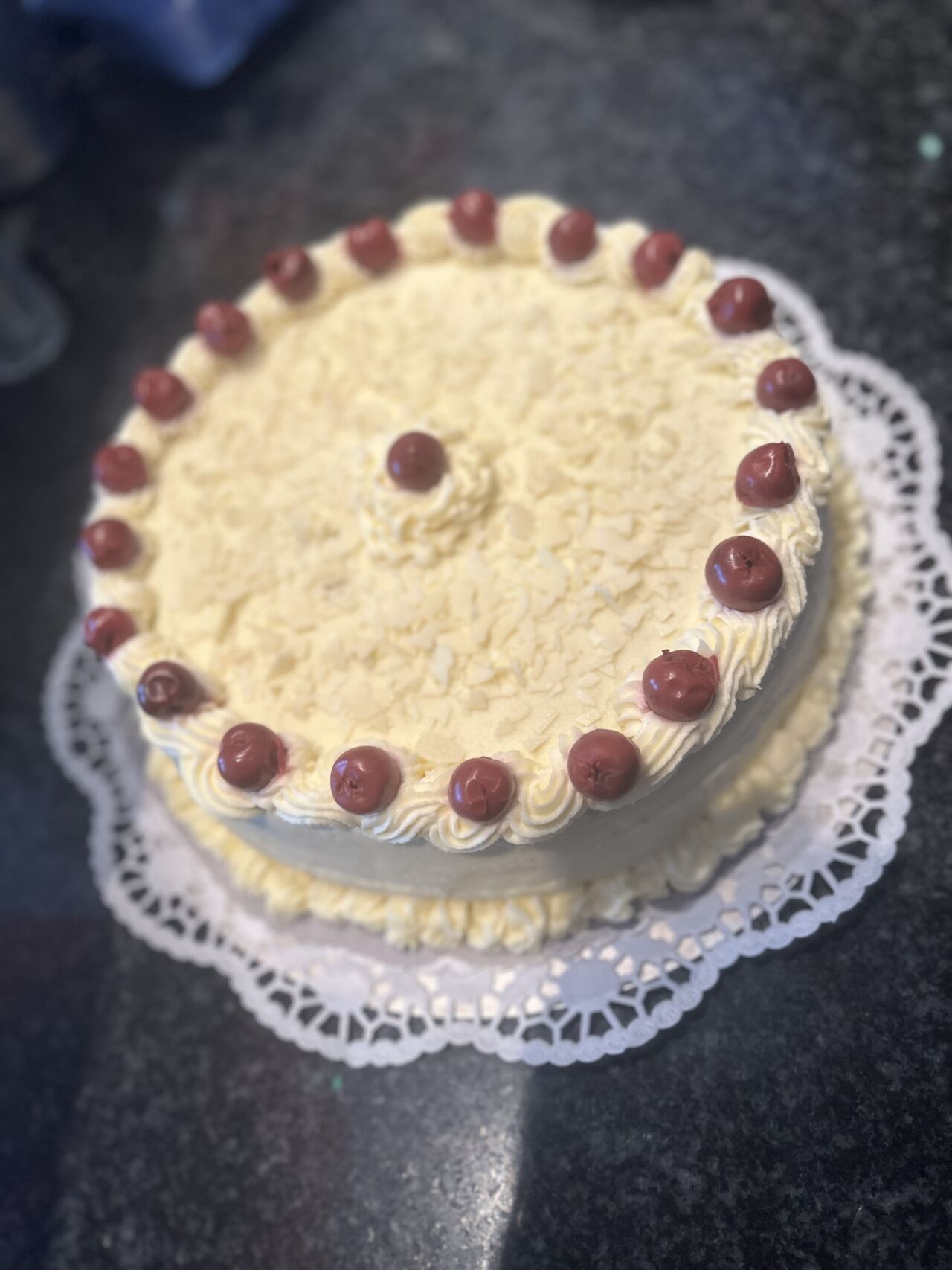 Weiße Mascaponecreme -