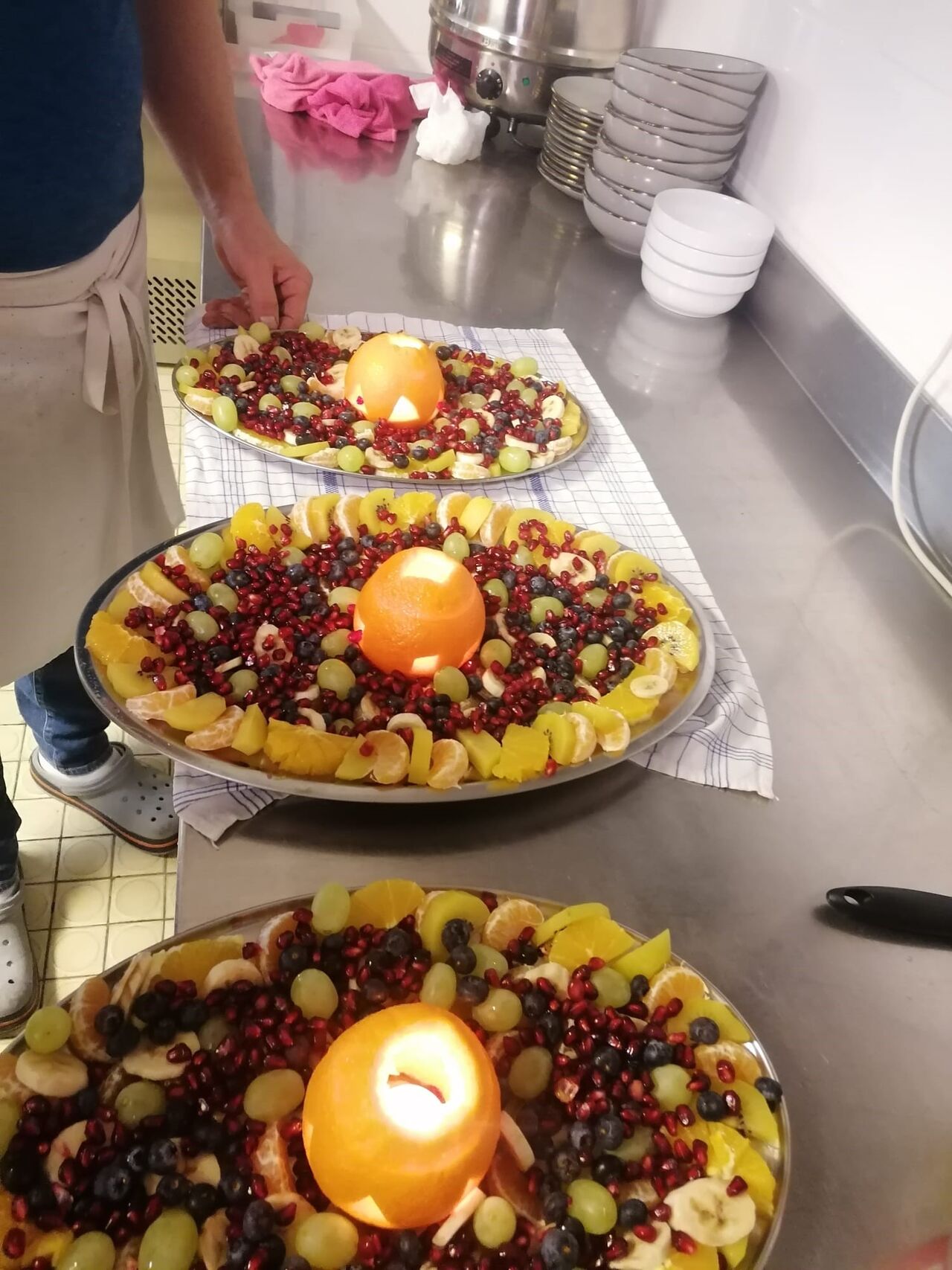 Zum Dessert Obst 