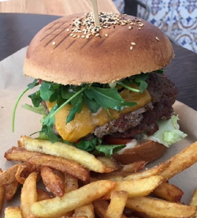 Burger et frites 