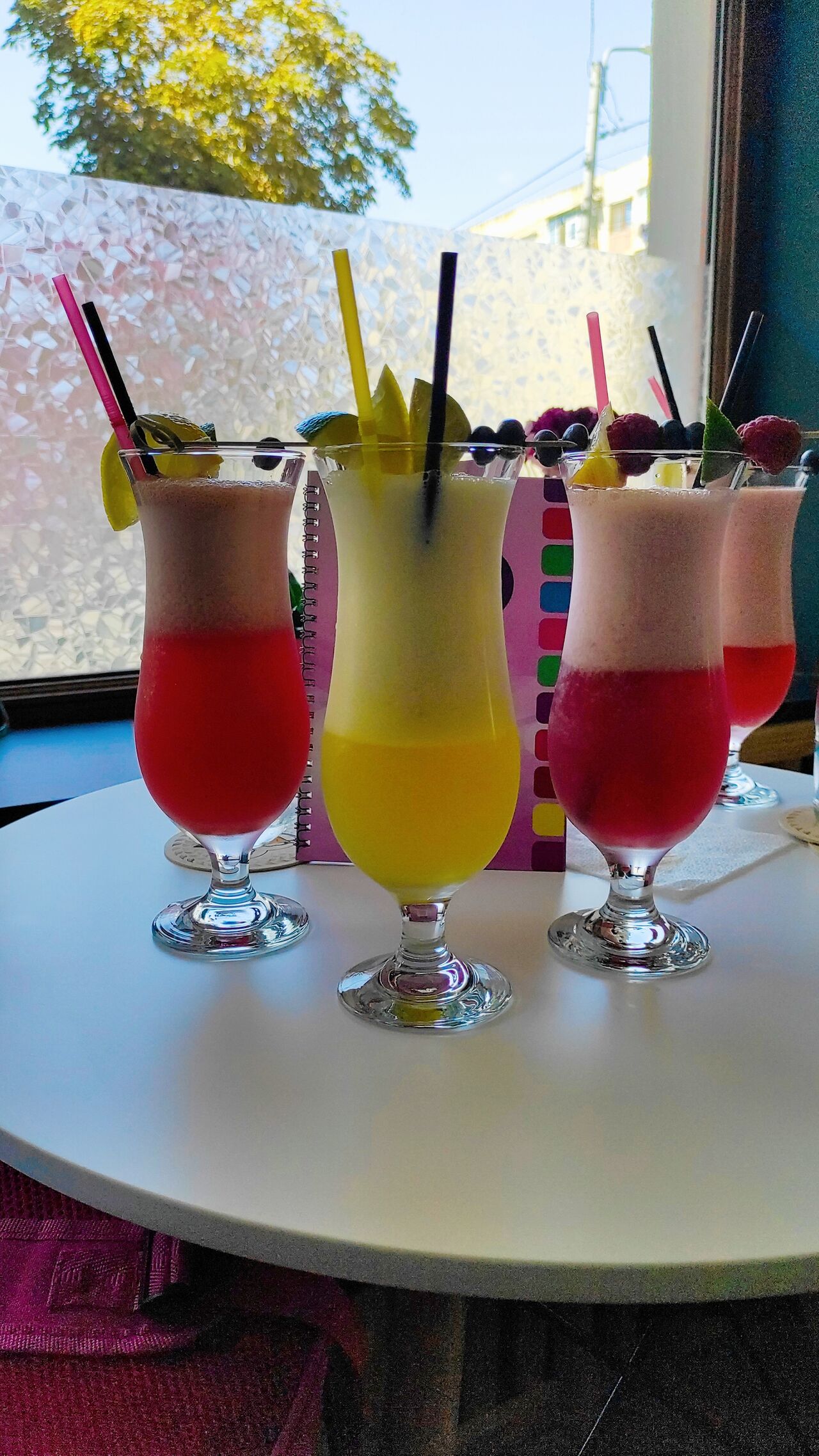 Strawberry Lemonade, Mango Lemonade & Raspberry Lemonade