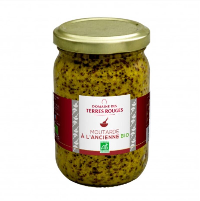 Moutarde à l'ancienne bio - 2,95€