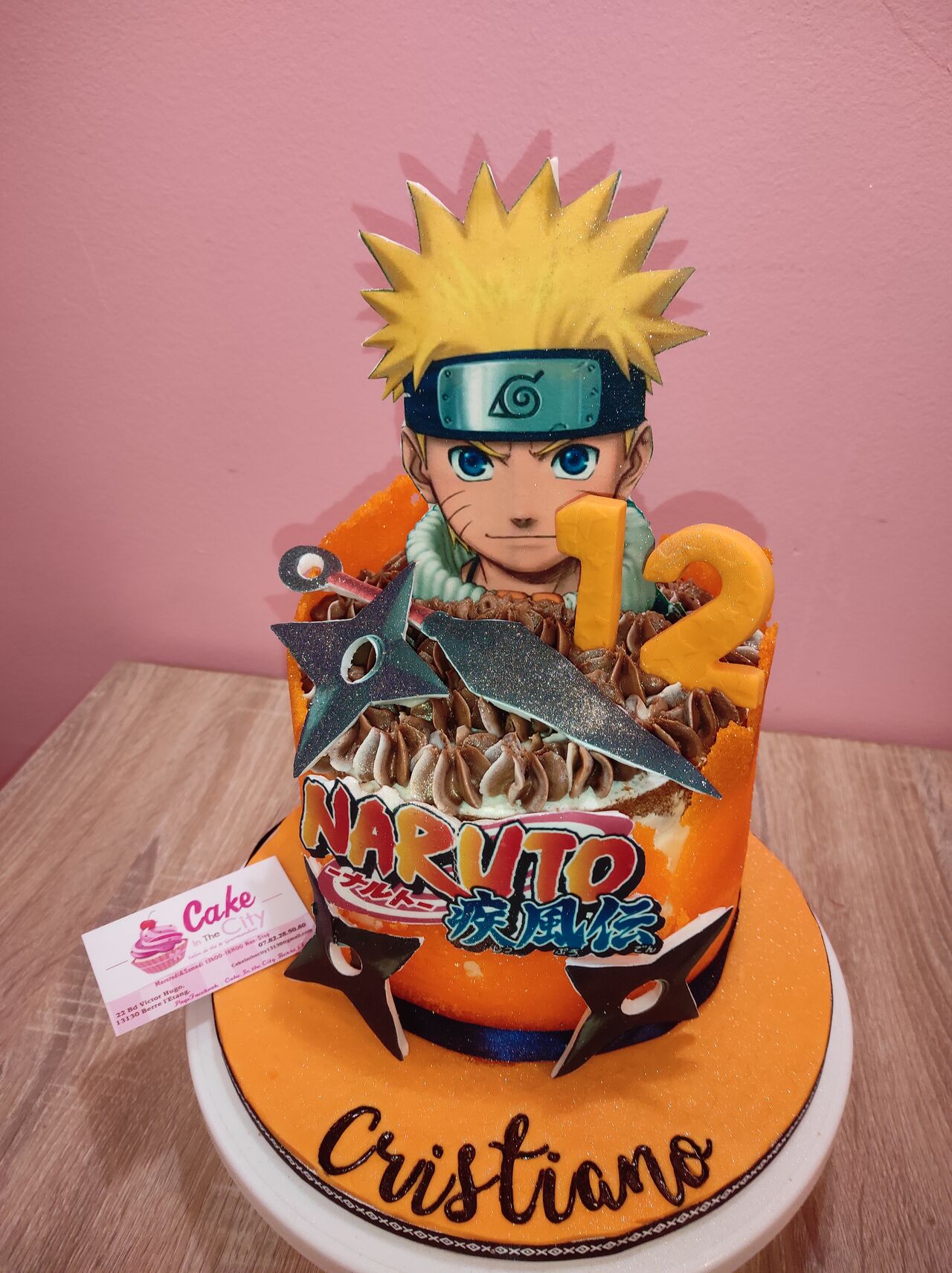 Gâteau Naruto