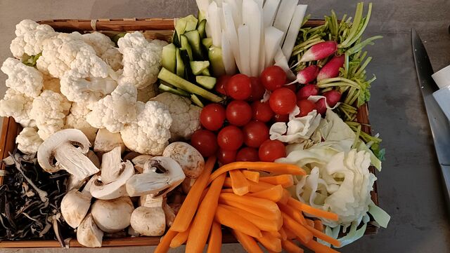 Plateau crudité
