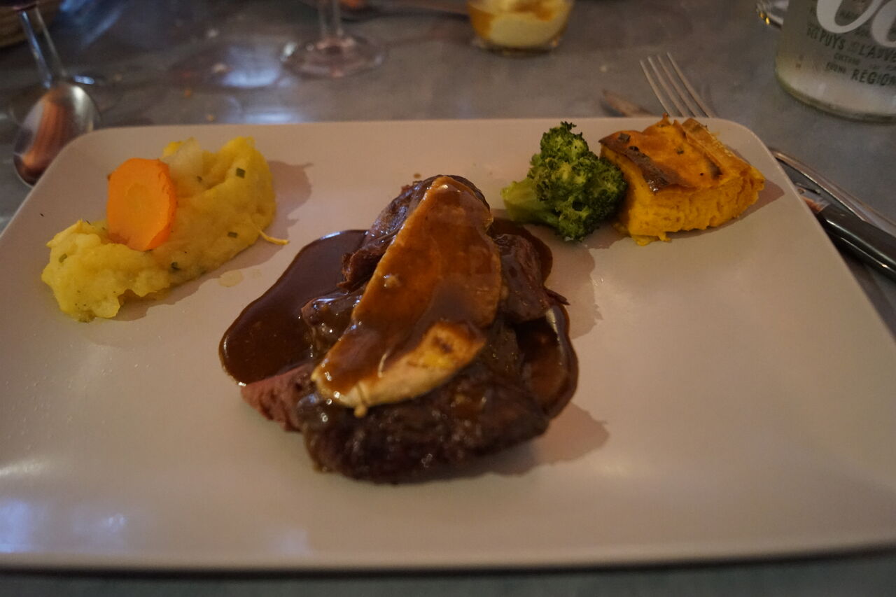 Pavé de Biche façon Rossini - Douceur balsamique - écrasé de légumes oubliés