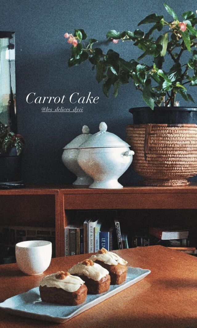 Les 3 mini carrot cake