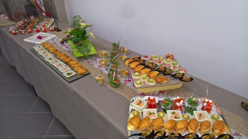 En passant par les petits toasts et les verrines...