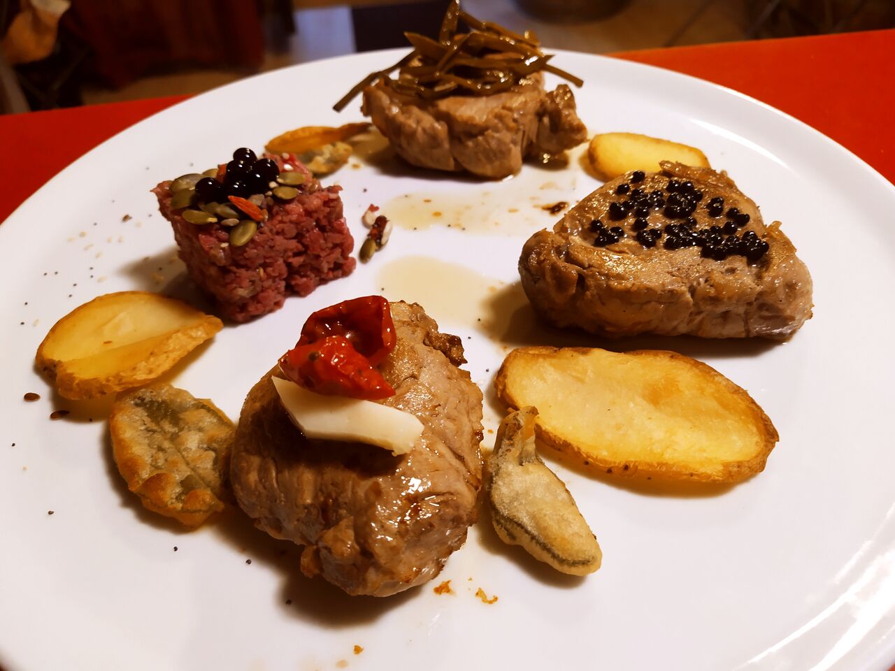 Filetto di maiale in 3 salse a sorpresa 🔝 lasciati stupire 🥂