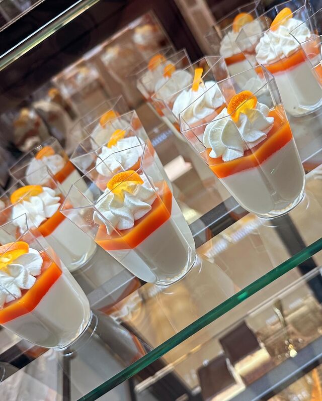 Mini Deserek Panna Cotta/mus papaja