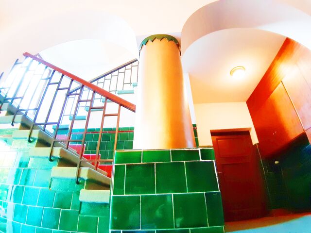 Historischer Treppenraum anno 1927