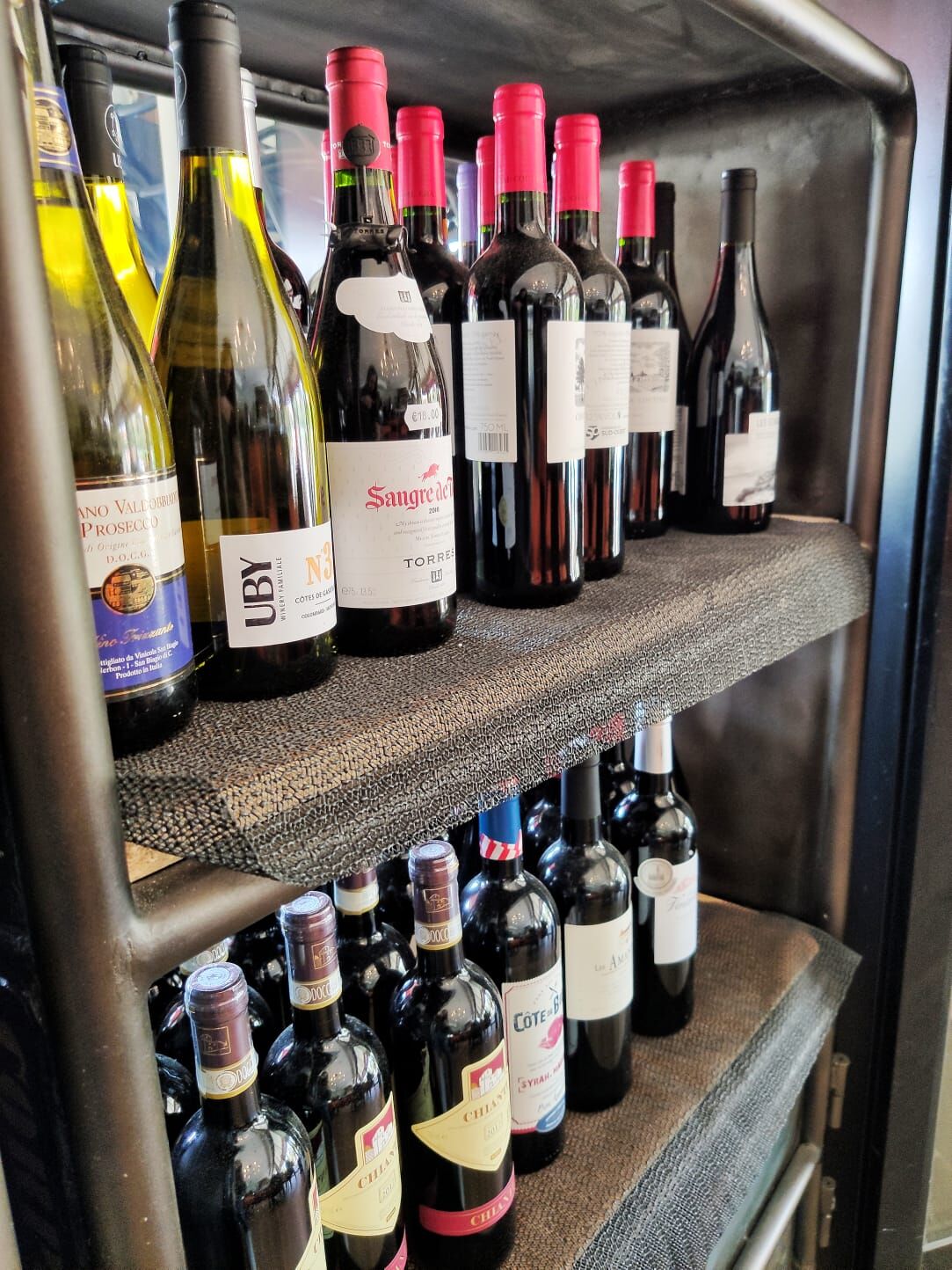 Sélection de vins à déguster