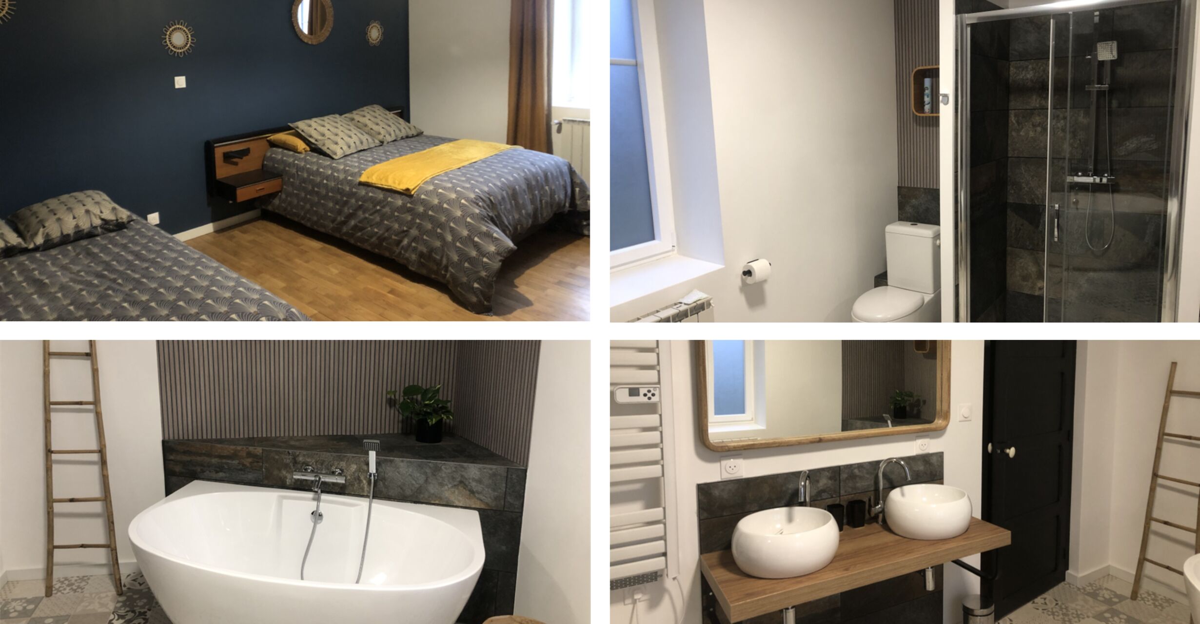 Chambre style vintage