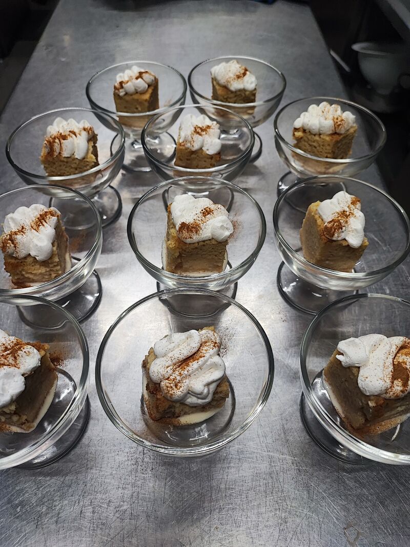 Tarta de tres leches con Baylis 