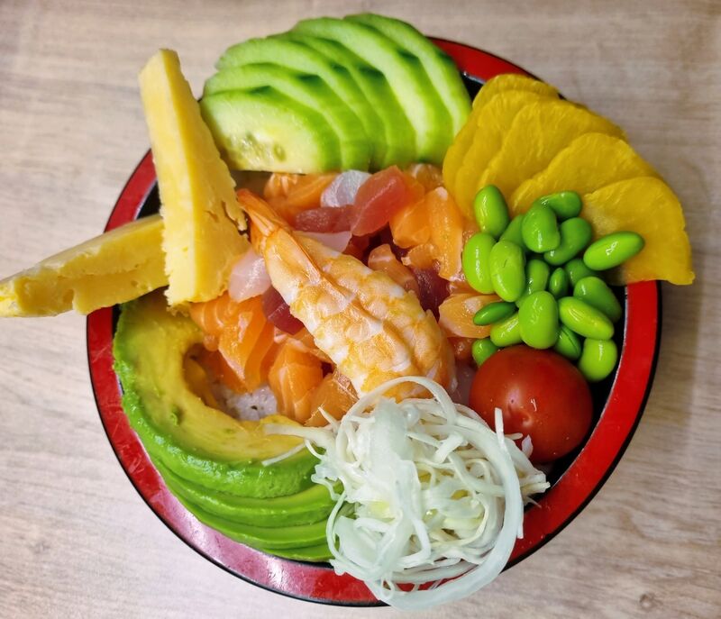 Chirashi poké mix