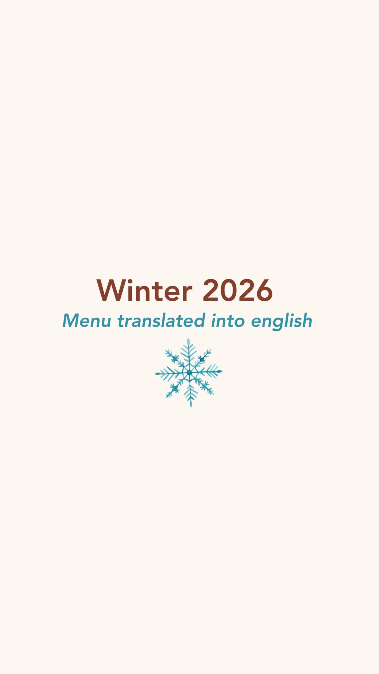 Winter 2026