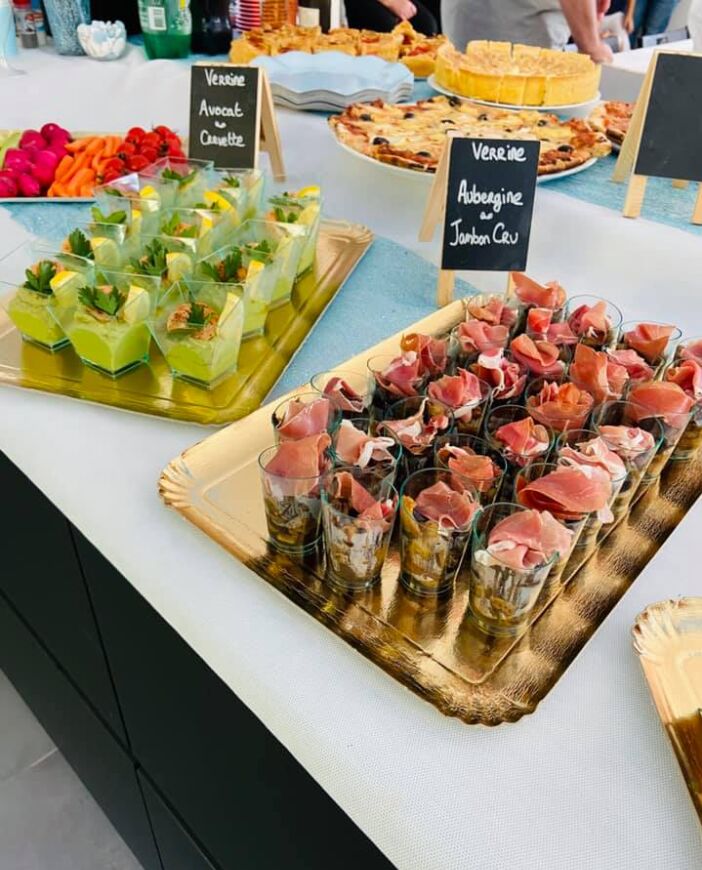 Buffet pour un évènement privé à domicile