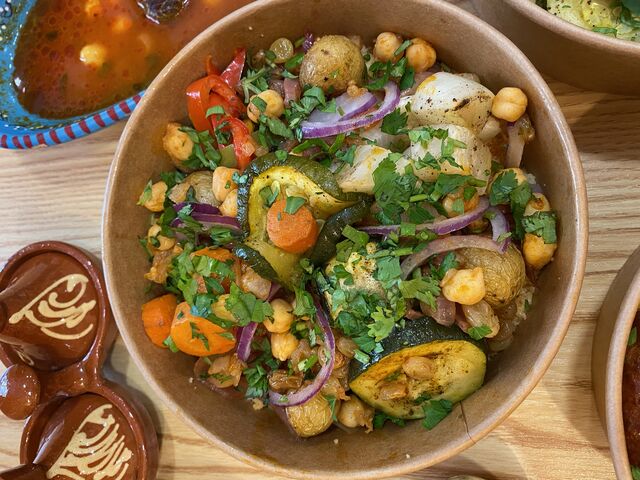 Couscous à composer aux 4 légumes au choix 
