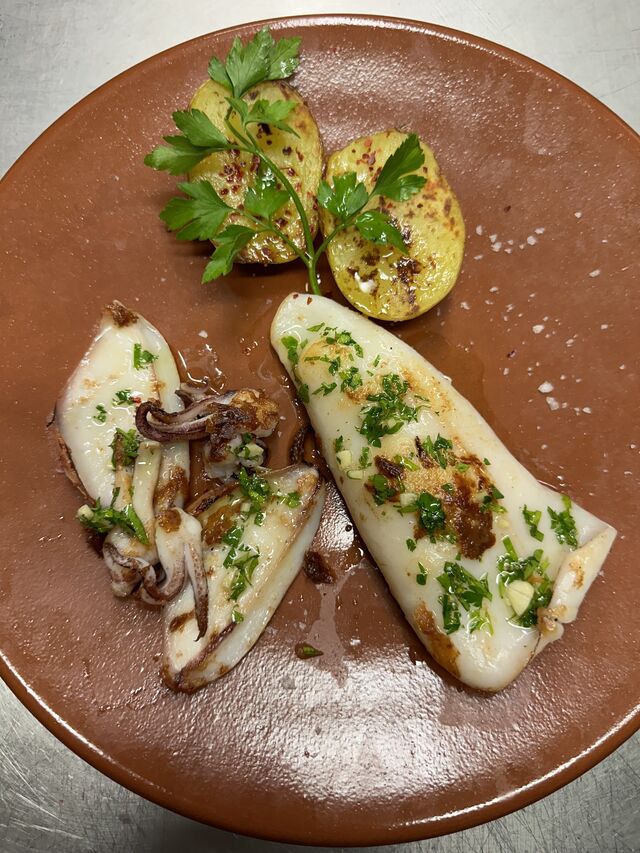 Calamars amb all i julivert