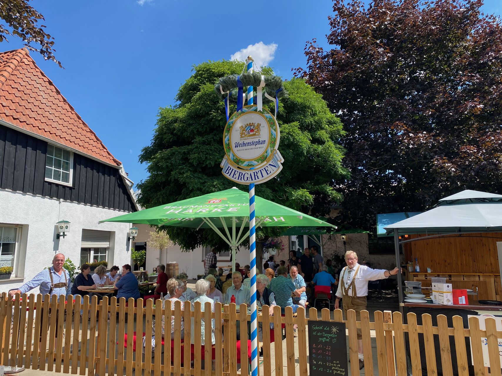 Unser Biergarten