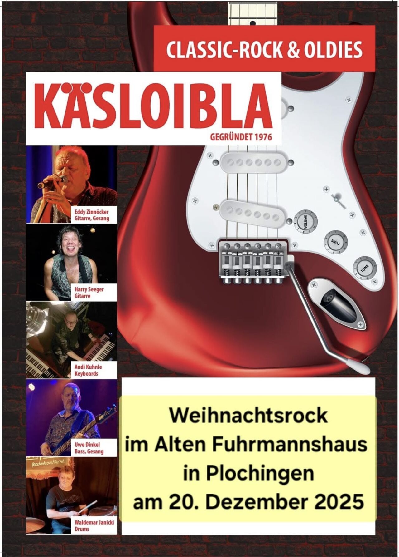 "KÄSLOIBLA" am Samstag, 20.12.2025, ab 20 Uhr