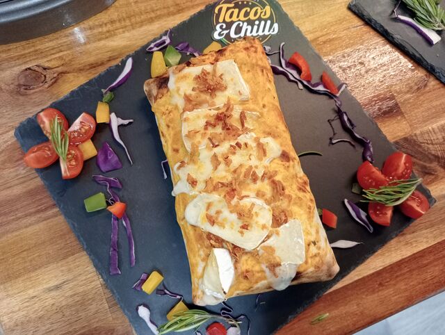 Tacos gratiné au reblochon 