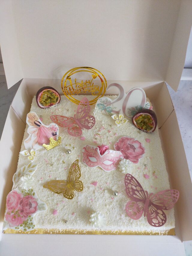 Entremet noix de coco