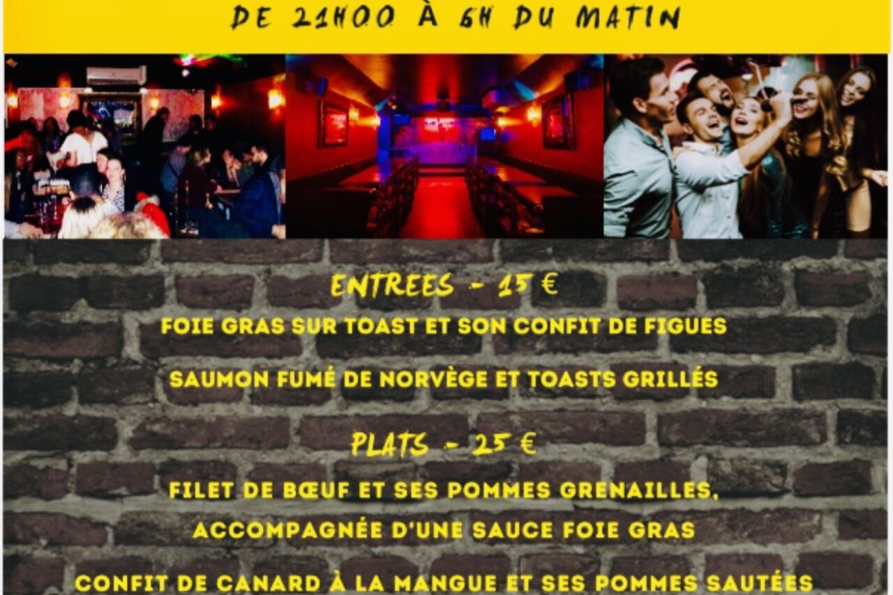 Soirée 31 décembre