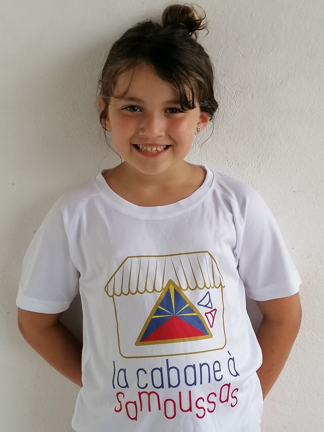 T-shirt la cabane à samoussas 