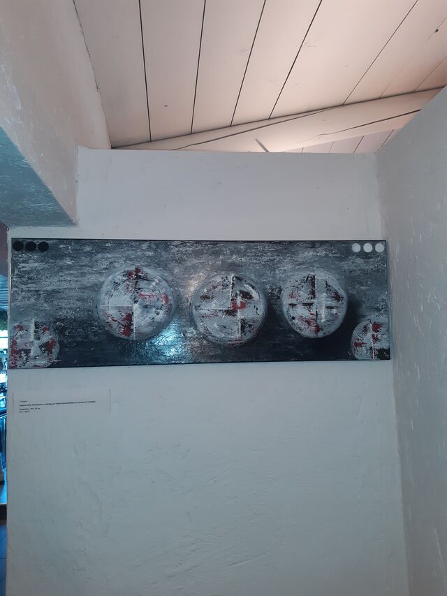 Salle 100, Tableau de VANINA CROMBEZ, Artiste Peintre