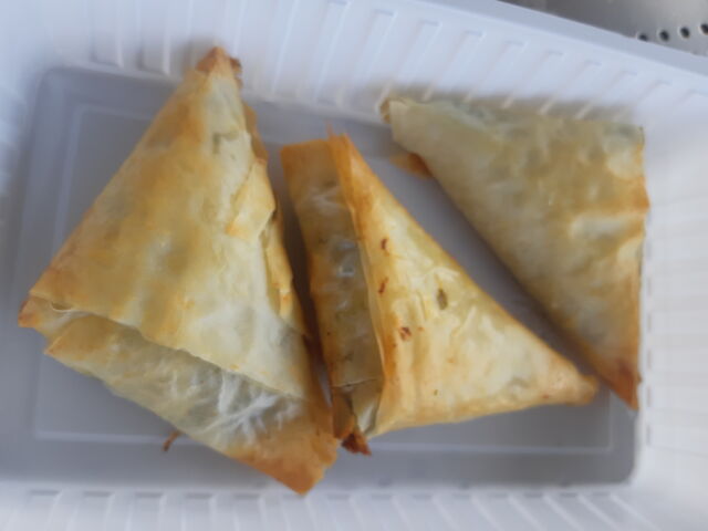 samoussas façon Spanakopita 