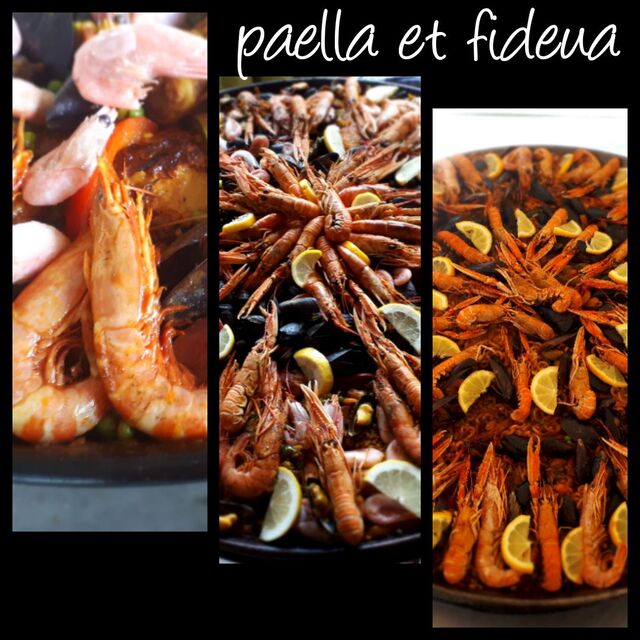 PAELLA ET FIDEUA le duo incontournable.