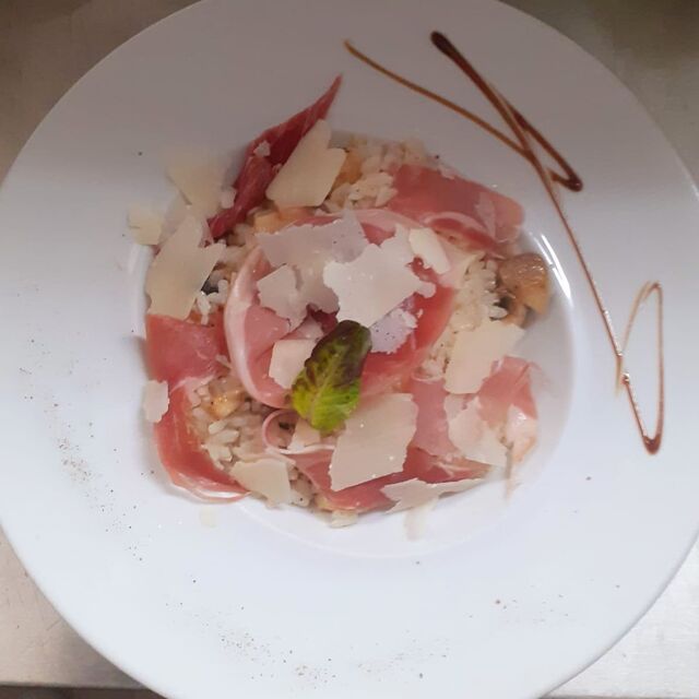 Risotto aux champignons 