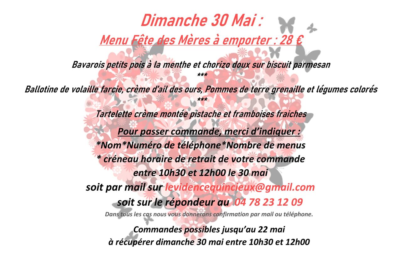 Dimanche 30 mai