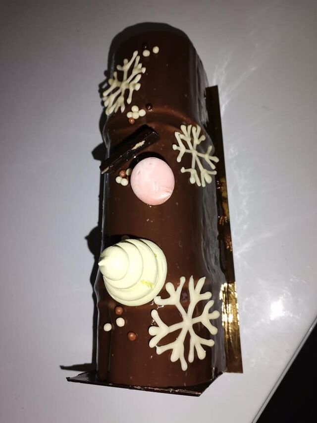 Bûche 3 chocolats