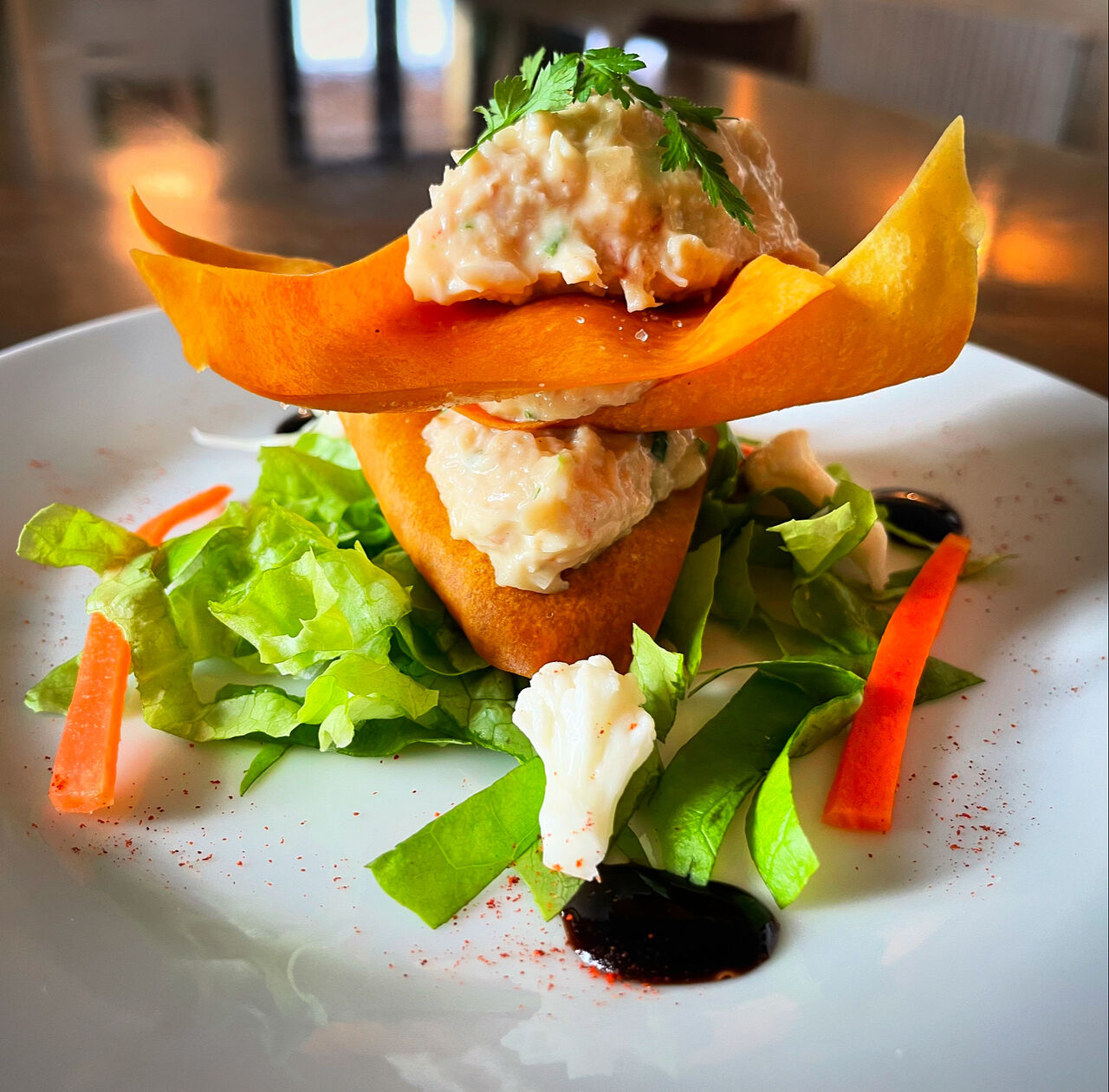 Ravioles chair de crabe