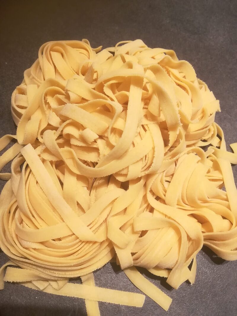 Fettucine fraîche aux œufs
