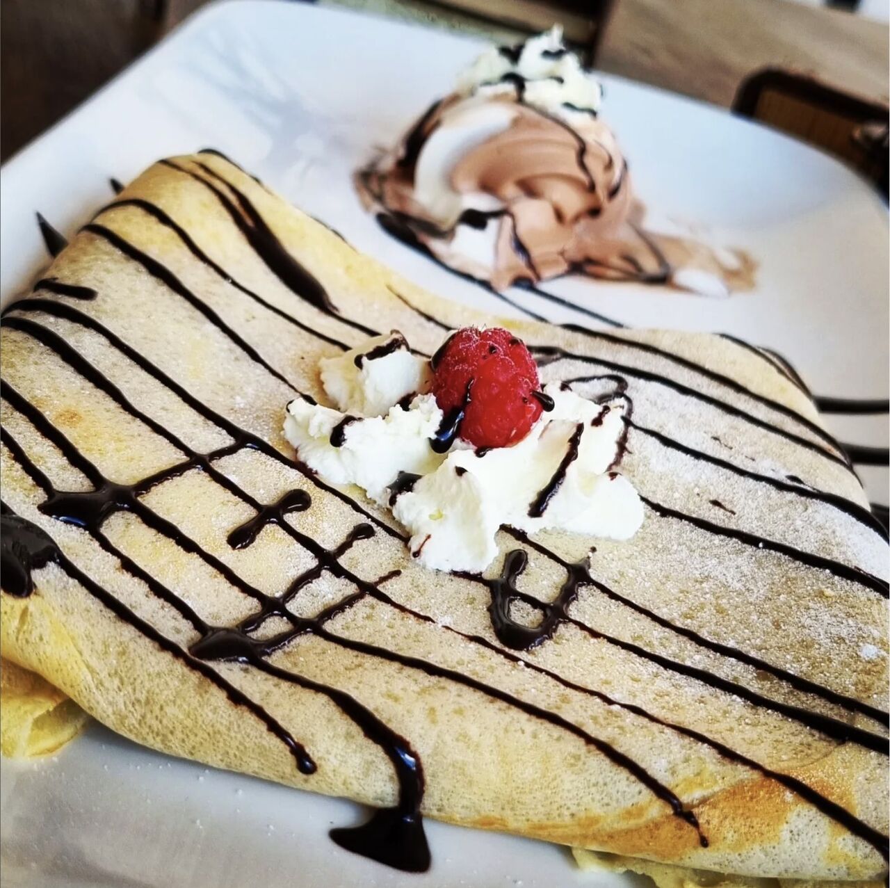 Süßer Crêpe