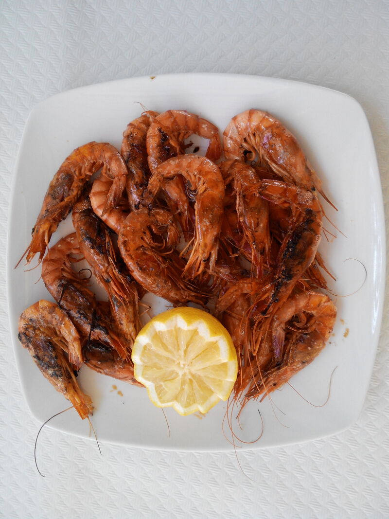 Gambas a la Plancha