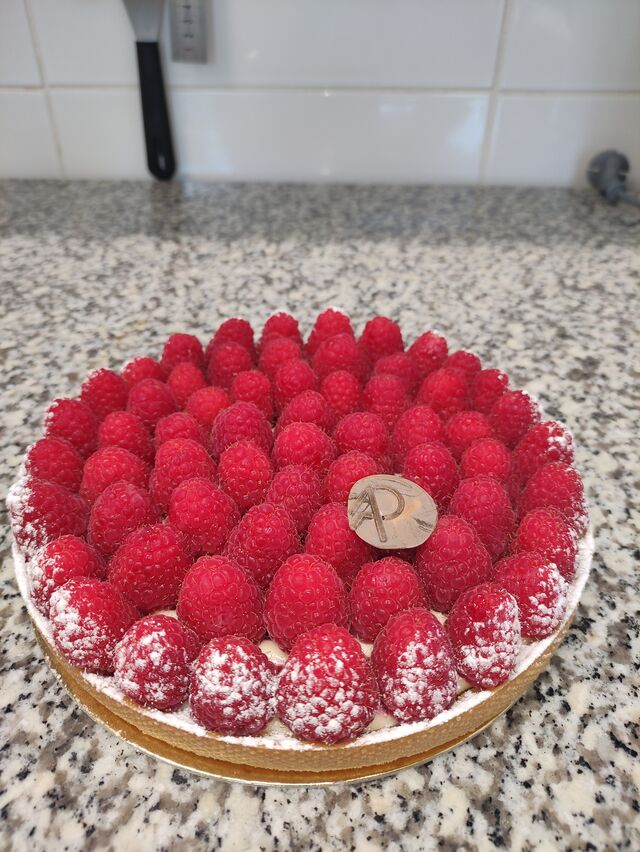 Tarte framboise