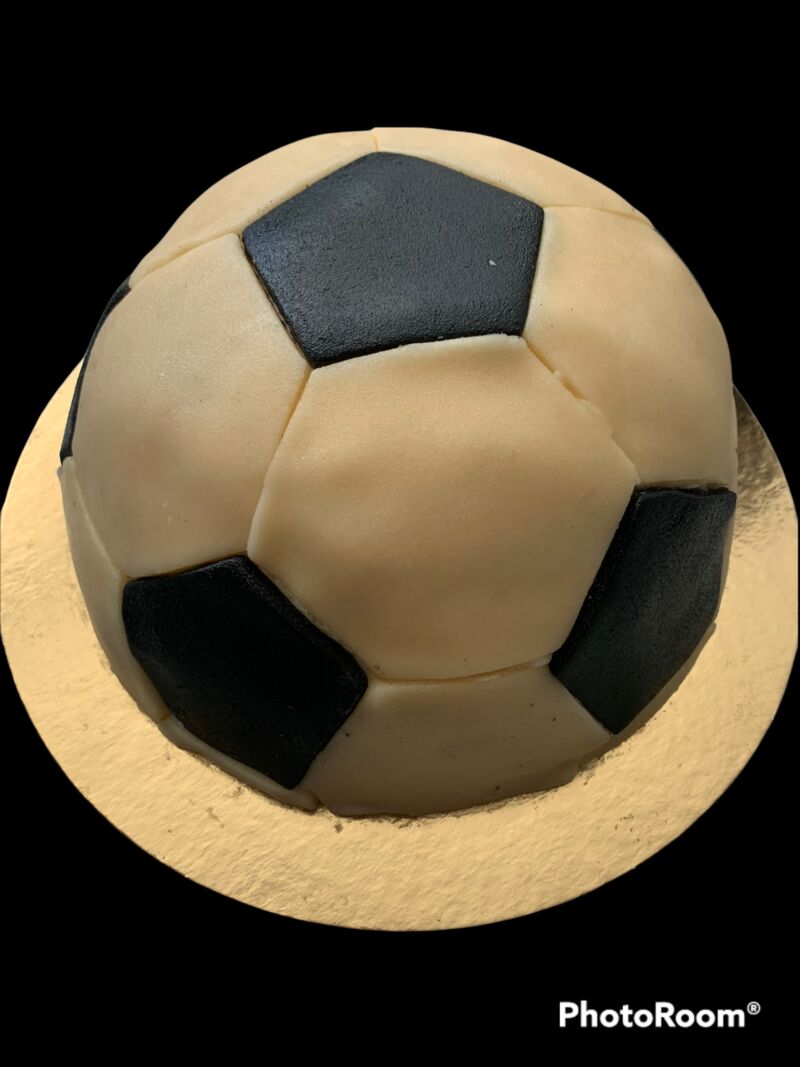 Ballon de foot
Façon framboisier 