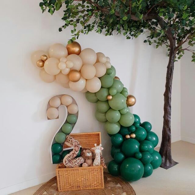 Arche number modèle mixte thème safari