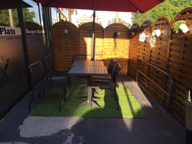 Espace terrasse
