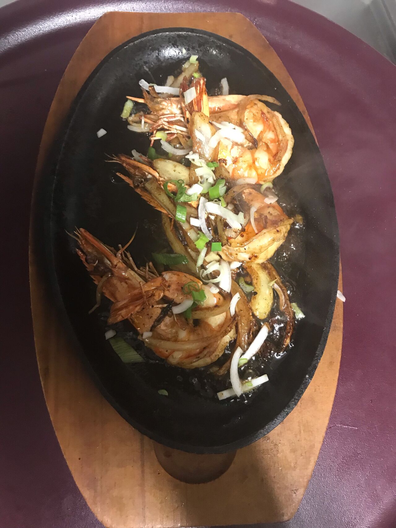 Gambas du chef