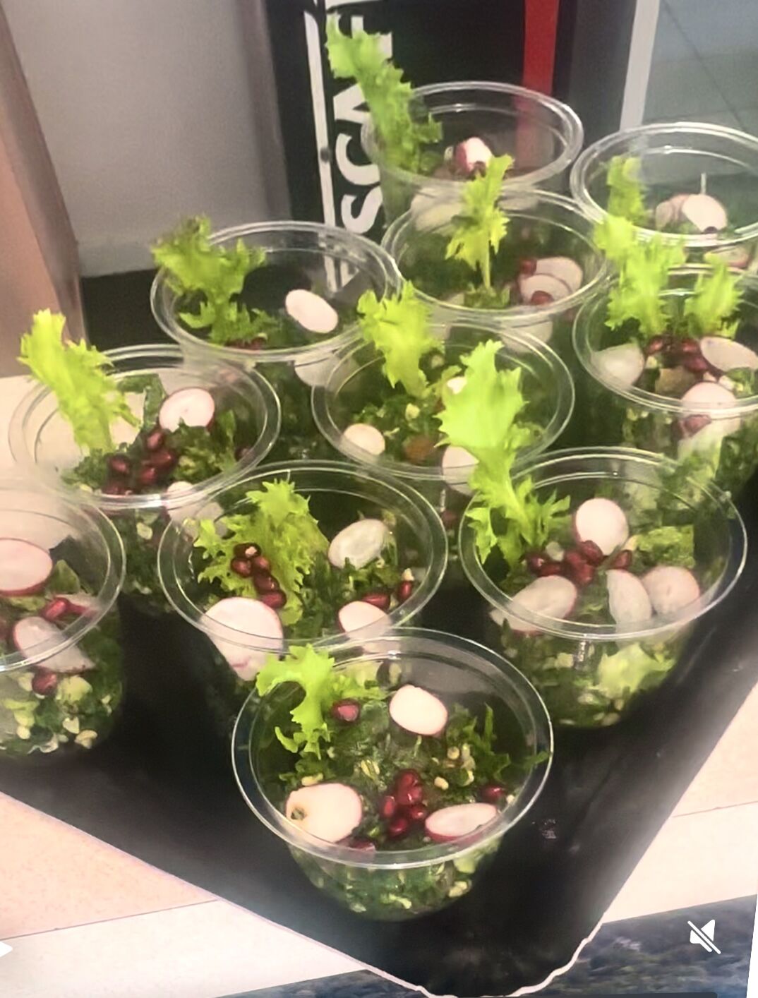 Verrines de Taboulé libanais