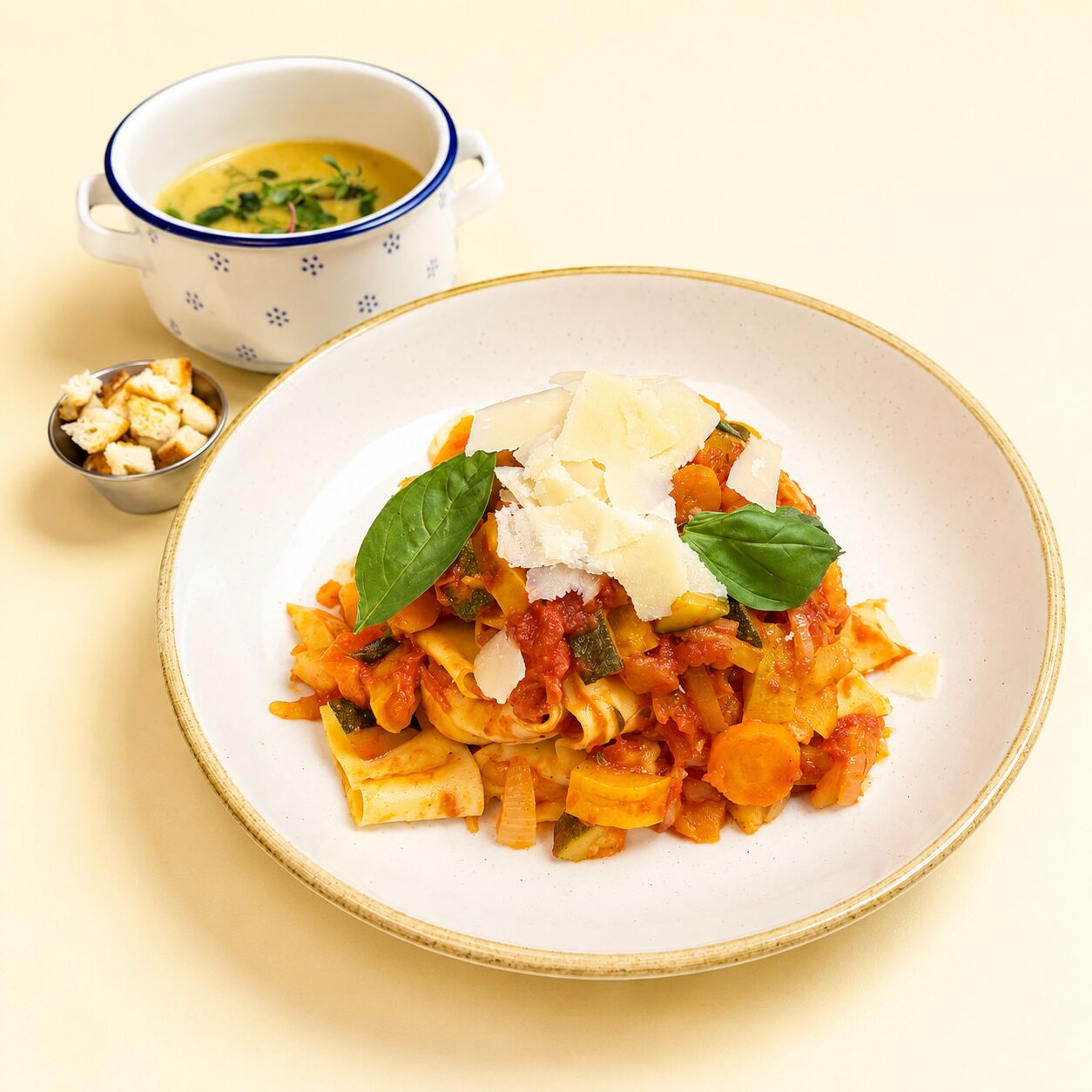 Menü 2: Pappardelle 